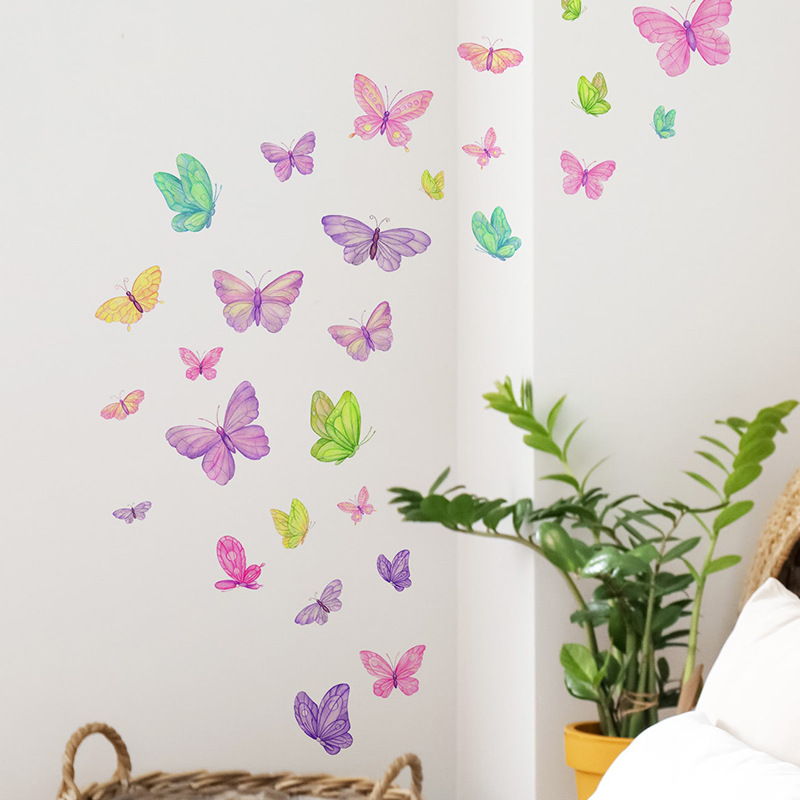Pegatinas de pared de mariposa - Pvc Panel Background reseña y precio