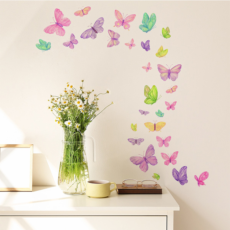 Pegatinas de pared de mariposa - Pvc Panel Background reseña y precio