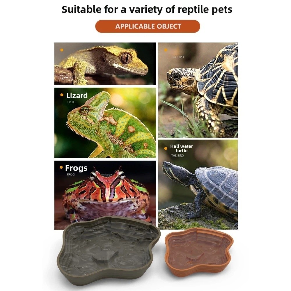 Nuevo lavabo de plástico para  - Water Dish Reptile reseña y precio
